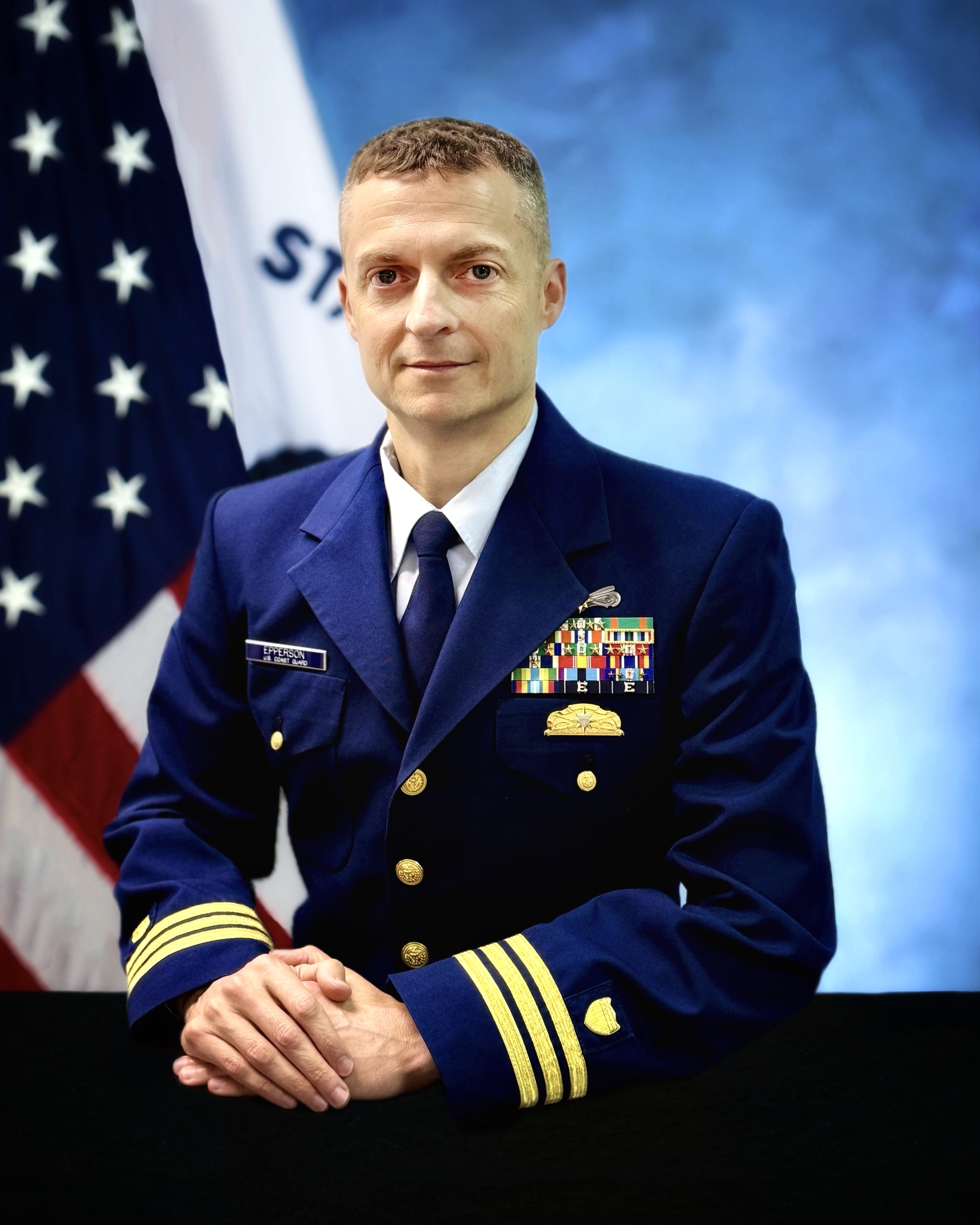 Sector Guam Deputy Commander Photo - CDR Patton J Epperson